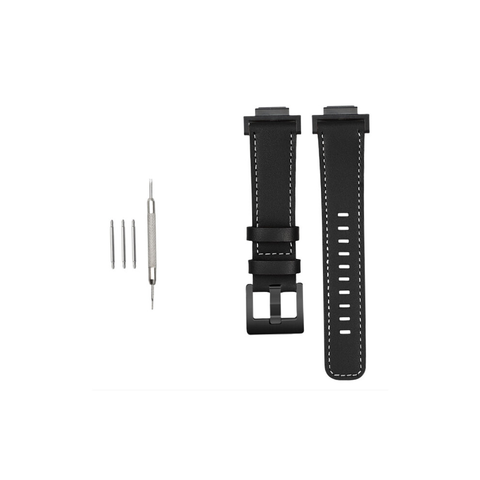 Genuine Leather Watch Strap For Casio G-Shock Dw-5600/Gwb5600/Ga-2100 Black 7314281023553
