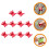 10 Multifunctionele Windtouw Klikverbinder Tent Bevestiger 5