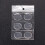 Raindrops 6 Stks Silicone Drum Dampeners Snare Drum Mute Pads 5