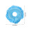 Face Pillow Textiel 1 Set 15,4x15,4x2,4 Inch 3