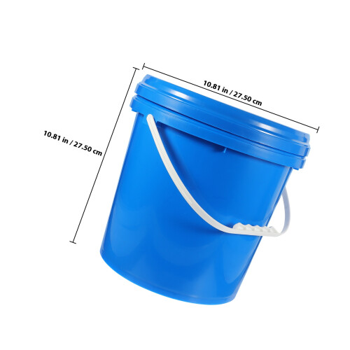 Silicone 5L Blauwe Verfbak Met HDPE Opslagcontainer 1