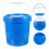 Silicone 5L Blauwe Verfbak Met HDPE Opslagcontainer 5