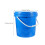 Silicone 5L Blauwe Verfbak Met HDPE Opslagcontainer 3