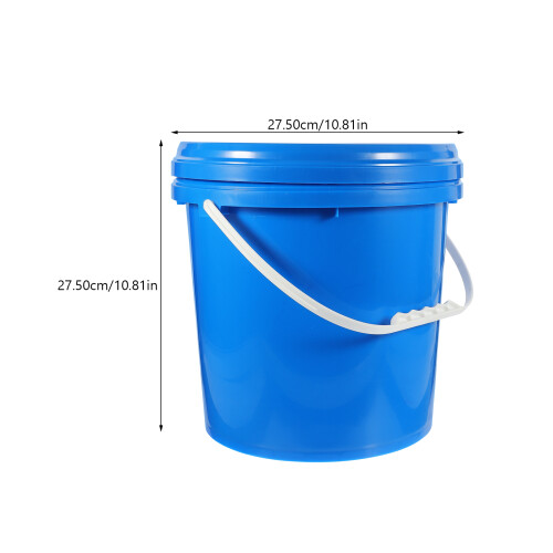 Silicone 5L Blauwe Verfbak Met HDPE Opslagcontainer 2