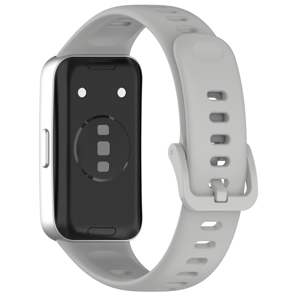 Official Silicone Strap For Huawei Band 10/9/8 Grey 7314281025175