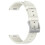 Echtes Lederarmband für Samsung Watch 4 5 6 7 White 2