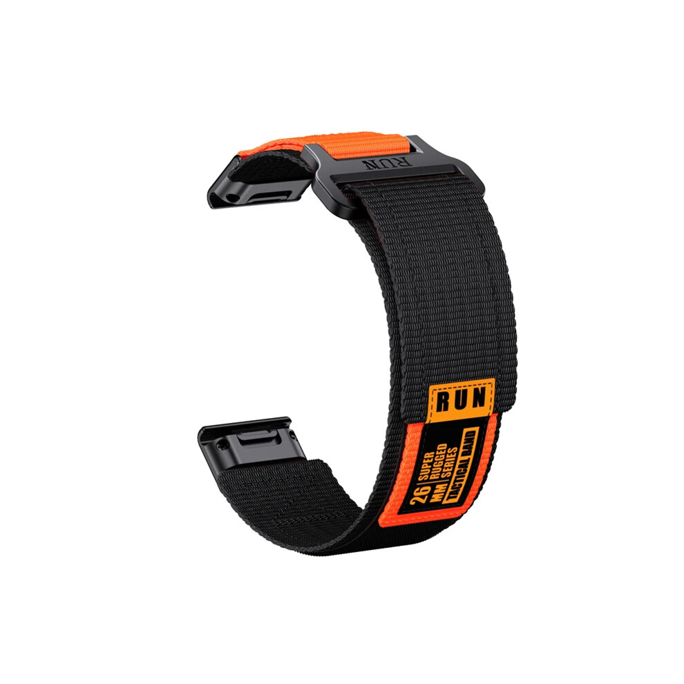 Garmin Fenix 8 Nylon Woven Strap 22 Mm Black 7314281305109