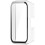 Θήκη PC + Προστατευτικό Οθόνης από Γυαλί για Samsung Galaxy Fit3 (SM-R390) - Ασημί 6