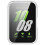 Θήκη PC + Προστατευτικό Οθόνης από Γυαλί για Samsung Galaxy Fit3 (SM-R390) - Ασημί 4