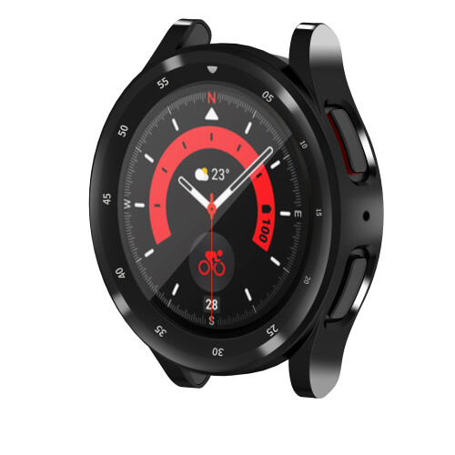 Capa protetora de cobertura total para Samsung Watch 5 Pro Black 1