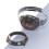 Θήκη PC Openwork για Huawei Watch 4 Pro (Earth, Mars, Jupiter) με Δωρεάν Προστατευτικό Υγρού Τζελ - Μαύρη 2