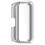 Θήκη PC + Προστατευτικό Οθόνης από Γυαλί για Samsung Galaxy Fit3 (SM-R390) - Ασημί 5
