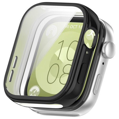 Θήκη Προστασίας Οθόνης Huawei Watch Fit 3 - Γυαλιστερό Μαύρο 2