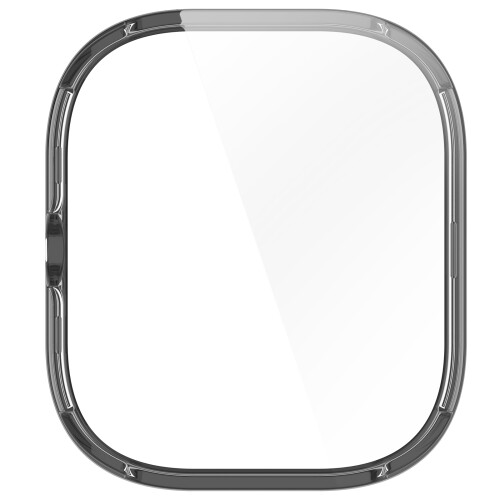 Θήκη προστασίας οθόνης από δέρμα για Redmi Watch 4 – Μαύρη 2
