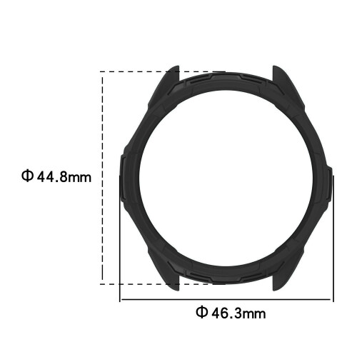 Μαύρη θήκη προστασίας TPU για Garmin Epix Pro 47mm / Fenix 7 Pro / Fenix 7 1