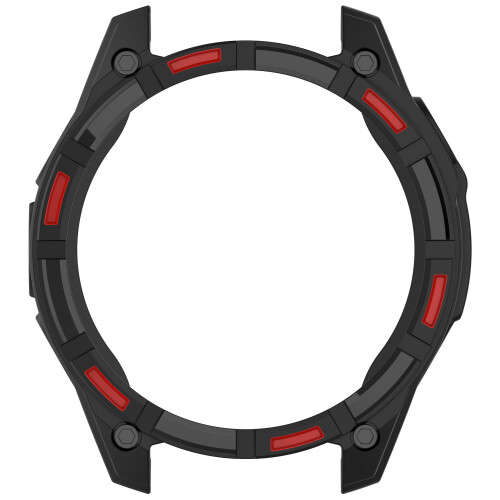 Θήκη Προστασίας Armorized για Garmin Enduro 3 - Μαύρο και Κόκκινο