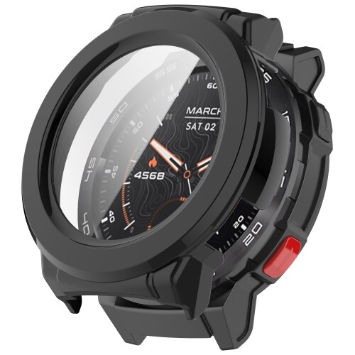 Μαύρη Θήκη Προστασίας για Mibro Watch GS Pro - PC και Επισκληρυμένο Γυαλί