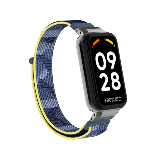 Nylon urrem til Xiaomi Redmi Band 2/8 Active NavyBlue 2