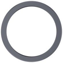 Metall-Lünette und Schutzfolie für CMF Watch Pro 2, Mehrere Farben Grey