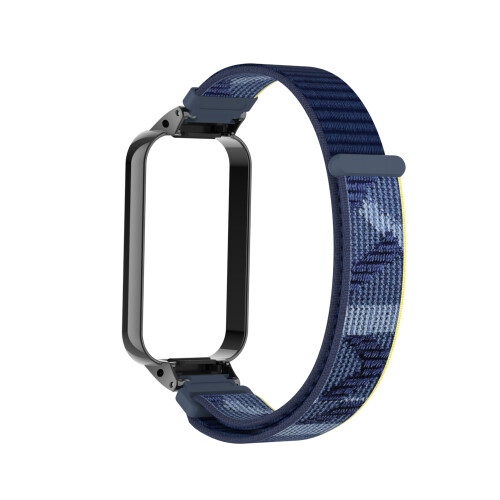Nylon urrem til Xiaomi Redmi Band 2/8 Active NavyBlue 1