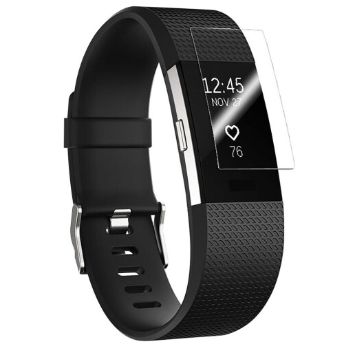 Προστατευτικό Οθόνης TPU για Fitbit Charge 2: Πλήρης Κάλυψη, Αντιεκρηκτικό