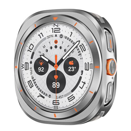 Μεταλλική Προστατευτική Θήκη Samsung Galaxy Watch 7 Ultra - Αλουμίνιο, Ασημί 1
