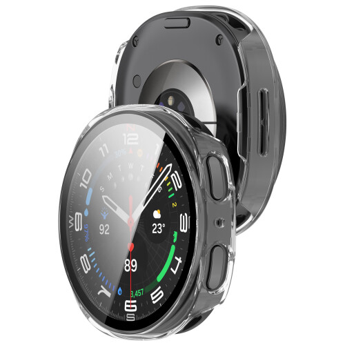 Capa Elegante para Samsung Galaxy Watch8 44MM Transparent 2