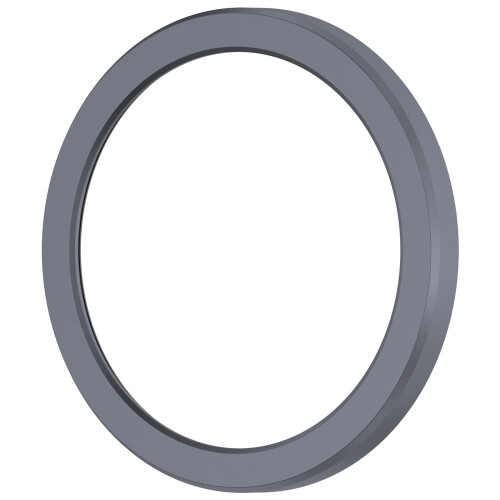Compatível com CMF Watch Pro 2: Aro Metálico + Película de Vidro Grey 1