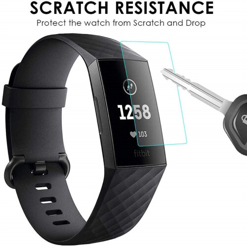 Προστατευτικό Οθόνης TPU για Fitbit Charge 2: Πλήρης Κάλυψη, Αντιεκρηκτικό 1