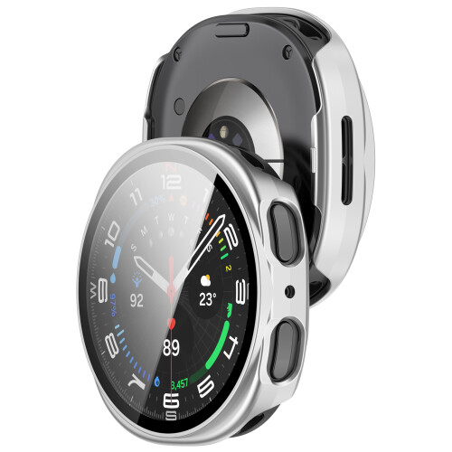 Θήκη Προστασίας Οθόνης για Samsung Galaxy Watch 8 40mm - Ασημί 2