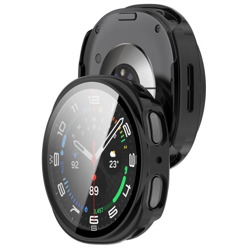Husă elegantă pentru Samsung Galaxy Watch8 44MM Black 1