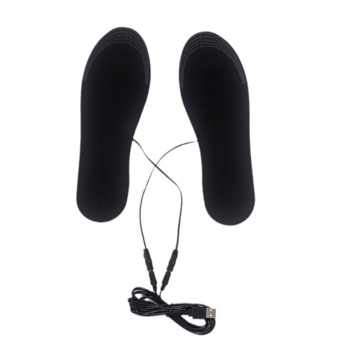 Beheizte Sohlen mit USB-Aufladung