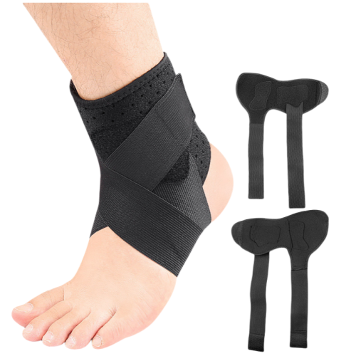 Knöchelbandage mit einstellbarer Kompression - 1 Paar