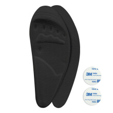 Nakładki na przodostopie i pięty Forefoot Pads (2 szt.) – miękkie, oddychające osłony przeciw otarciom Black