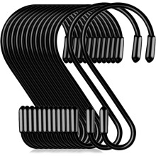 S-Haken für Küchenutensilien im 12er-Pack Black