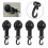 4er-Pack Campinghaken mit Saugnäpfen Black 1