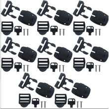 Whirlpool Abdeckung Verschluss Clip Schloss Schnalle Set Kit 8er-Pack
