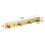 Gold 4-Hook Wall Hanger (Adhesive/Drilling Options) 1