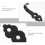 Wandhaken mit Schrauben – 10er-Pack Black 5