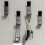 Adhesive Hooks High and Low Hooks - 5 Pack, No Drilling Required Black 4