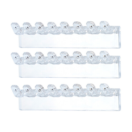 Wandmontierter Schmuckorganizer, 3er-Set