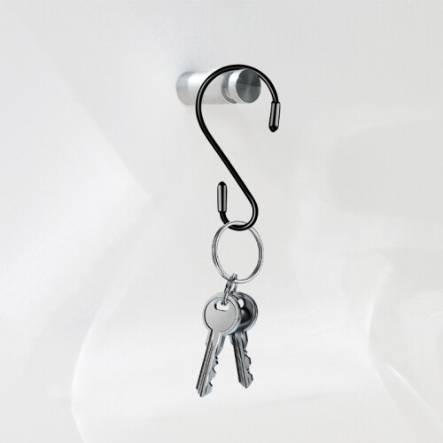 Kitchen Storage S Hooks 12-Pack Black 2