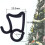 50 Pack Outdoor String Light Hooks for Hanging String Lights Black 2