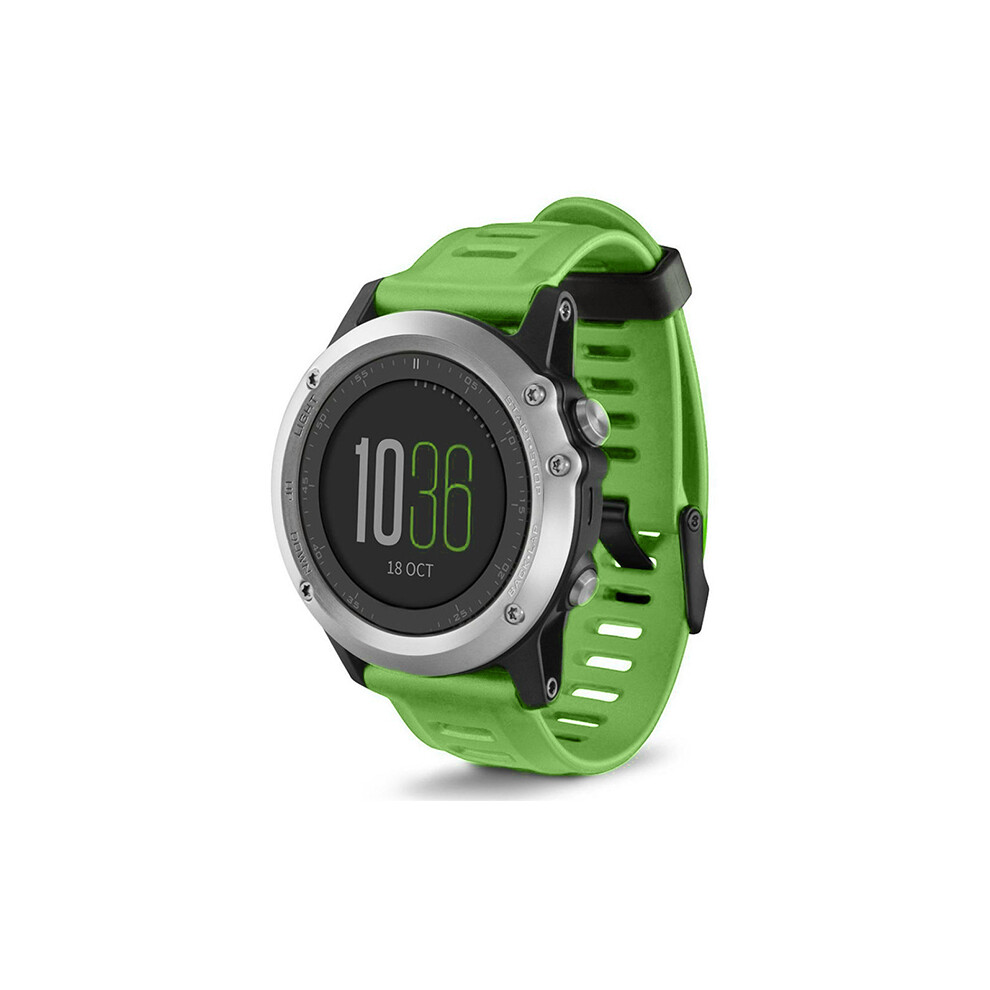 Silicone Watchband For Garmin Fenix 3 Hr/6X Gps/5X Sapphire/Descent Mk1 Darkgreen 7314280972920