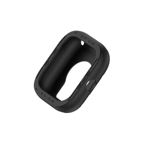Μαύρη Θήκη Σιλικόνης για Redmi Watch 4 - Προστασία από Πτώσεις & Γρατζουνιές 2