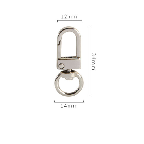 Verschlusshaken-Set - 10 Stück, Premium-Qualität Silver 2