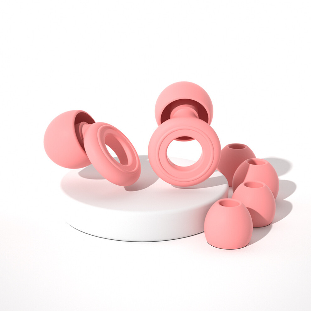 Noise Cancelling Earplugs With Case Pink 7314280778188