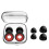 Geräuschunterdrückende Ohrstöpsel Black+Red 1