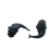 Dreischichtige Ohrstöpsel Black 3