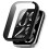 Θήκη Προστασίας Οθόνης από PC και Tempered Glass για Xiaomi Band 9 Pro - Μαύρη 1
